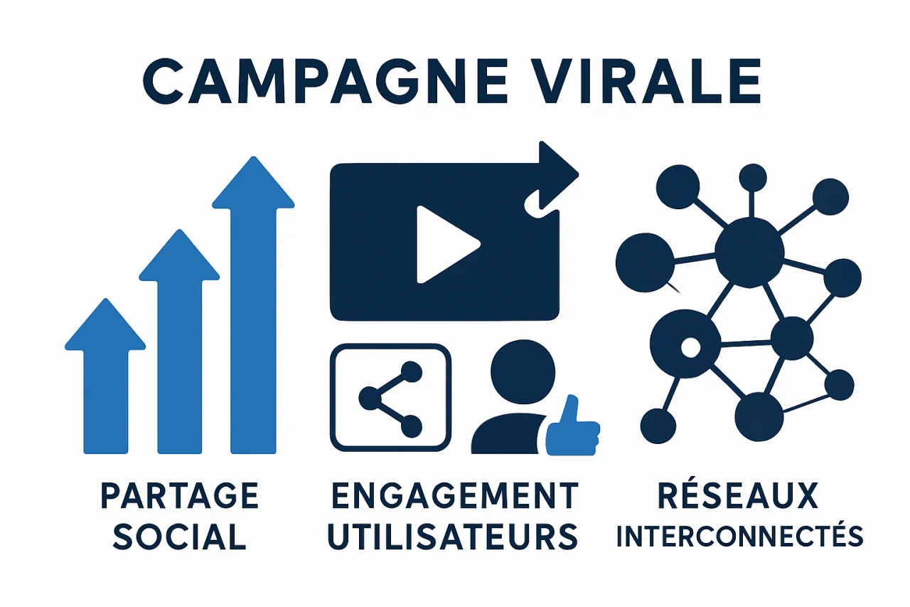 Campagne virale : comment les marques capitalent sur l'effet réseau social